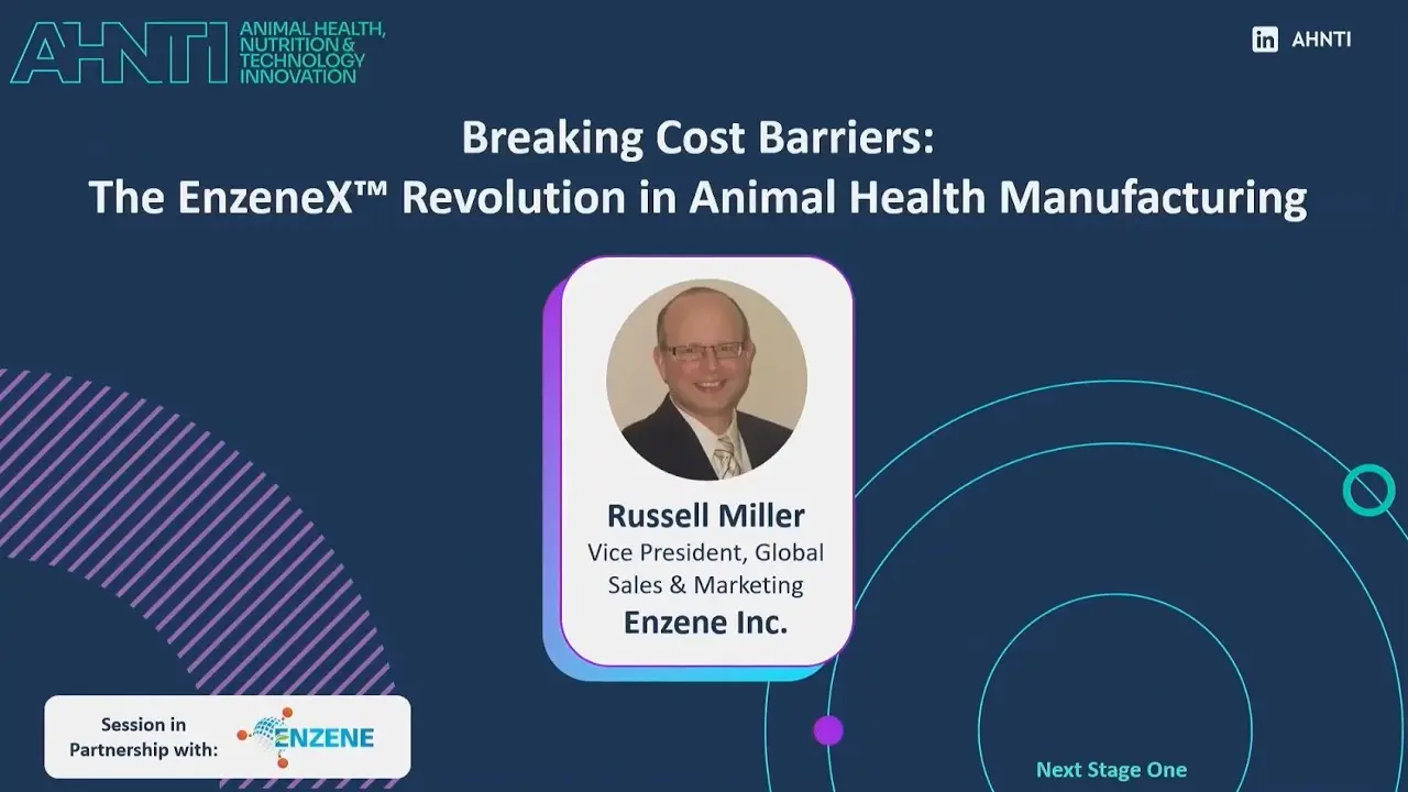 Breaking cost barriers: The EnzeneX™ revolution in Animal Health Manufacturing