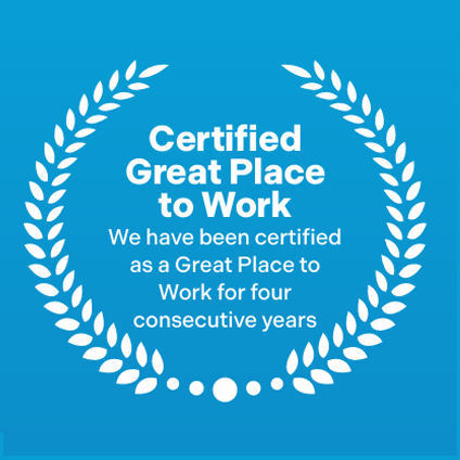 Certified Great Place to Work